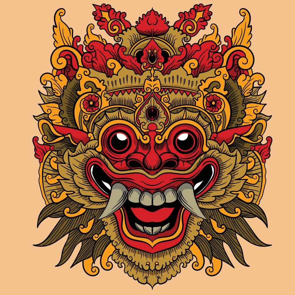 Carved mask
